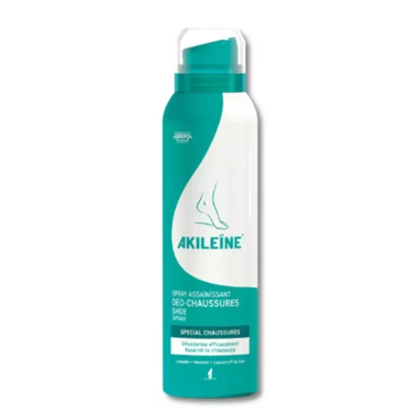 Akileine Spray Pó Absorvente Transpiração Muito Intensa 150ml